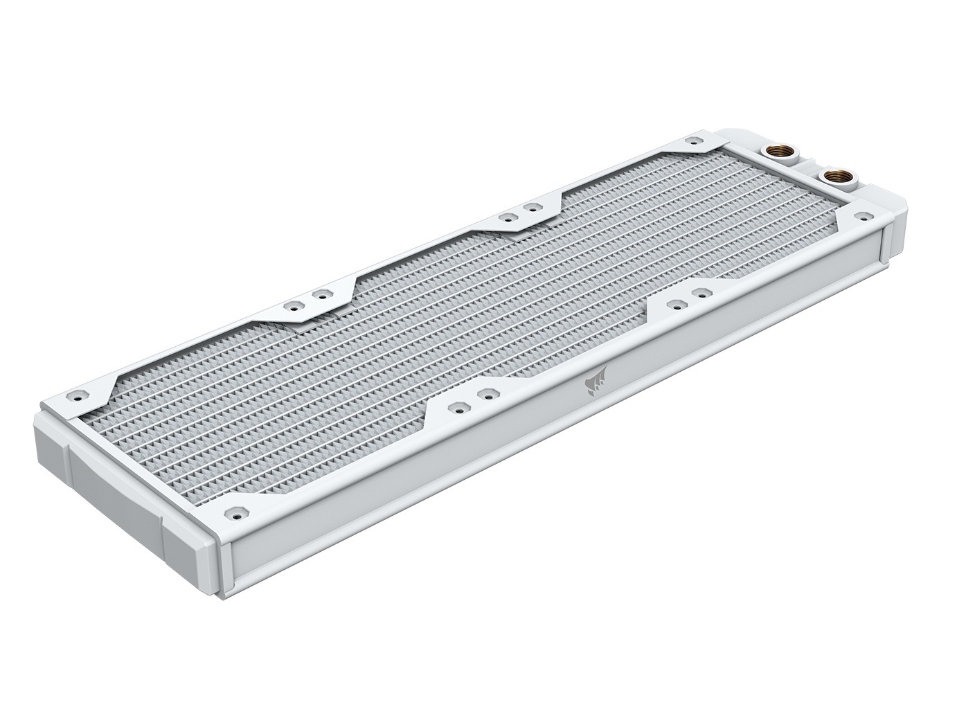 ��CORSAIR����������䥹�ڥ���륻���� 12/12��1/12���� CORSAIR Hydro X Series XR5 360 V2 Custom Cooling Radiator - White