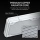 ��CORSAIR����������䥹�ڥ���륻���� 12/12��1/12���� CORSAIR Hydro X Series XR5 360 V2 Custom Cooling Radiator - White