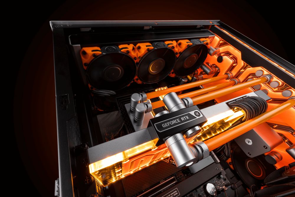 EK WaterBlocks EK-CryoFuel Solid Fire Orange (Premix 1000mL)
