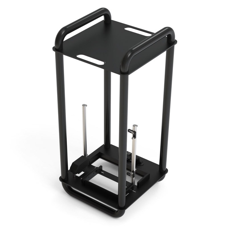 STREACOM DA6 XL VERTICAL OPEN FRAME ITX CASE Black