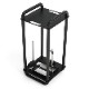STREACOM DA6 XL VERTICAL OPEN FRAME ITX CASE Black