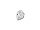 Bitspower G1/4" Silver Shining Low-Profile Stop Fitting V2
