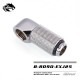 Bykski B-RD90-EXJ Fine 90 degree rotary extension elbow Cooling rotary joint for Blocks silver 25mm