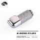 Bykski B-RD90-EXJ Fine 90 degree rotary extension elbow Cooling rotary joint for Blocks silver 25mm