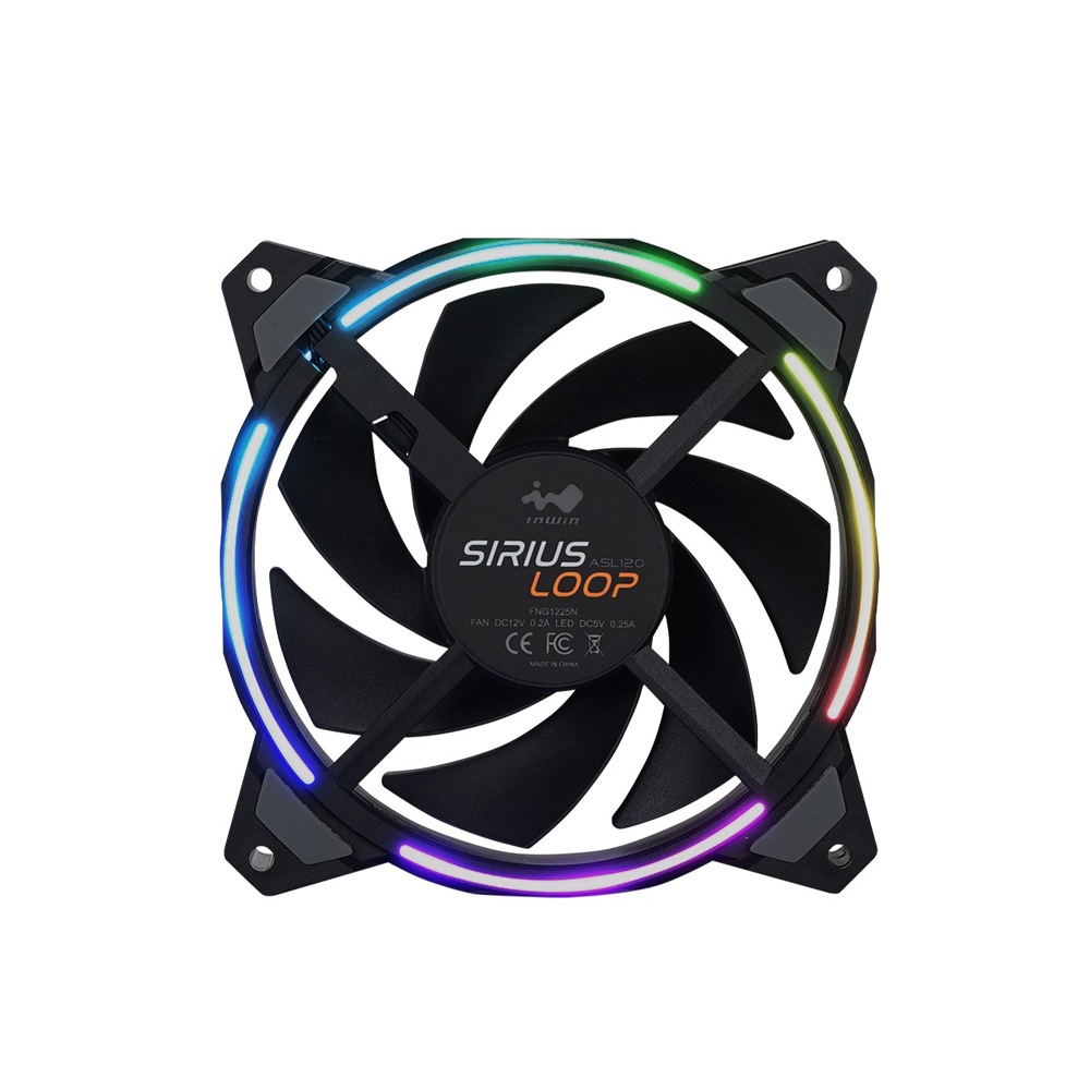 IN WIN Sirius Loop ASL120 3�ĥѥå� (ASL120FAN-3PK)