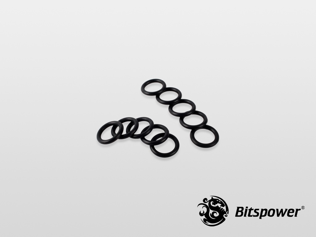 Bitspower Black O-ring set for Bitspower G1/4" (10PCS)