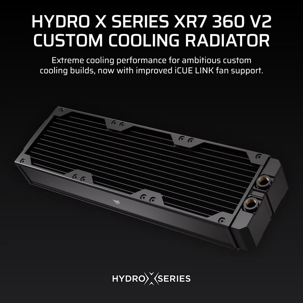 ��CORSAIR����������䥹�ڥ���륻���� 12/12��1/12���� CORSAIR Hydro X Series XR7 360 V2 Custom Cooling Radiator