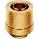CORSAIR䥹ڥ륻 CORSAIR Hydro X Series XF Compression 10/13mm (3/8" / 1/2") ID/OD Fitting Four Pack - Gold