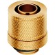 CORSAIR Hydro X Series XF Compression 10/13mm (3/8" / 1/2") ID/OD Fitting Four Pack - Gold