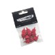 CableMod Anodized Aluminum Thumbscrews - UNC 6-32 - RED (CM-ATS-C632-10-R-R)