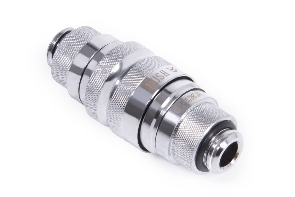 ACool Eiszapfen quick release connector kit G1/4 outer thread - Chrome