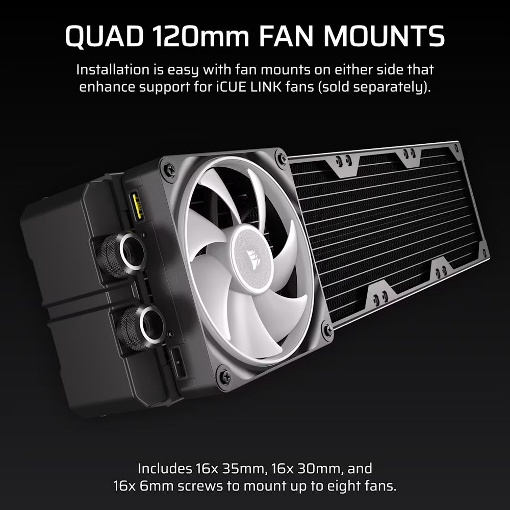 ��CORSAIR����������䥹�ڥ���륻���� 12/12��1/12���� CORSAIR Hydro X Series XR7 480 V2 Custom Cooling Radiator