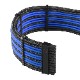 CableMod RT-Series PRO ModMesh Cable Kit for ASUS and Seasonic - BLACK / BLUE (CM-PRTS-FKIT-NKKB-R)