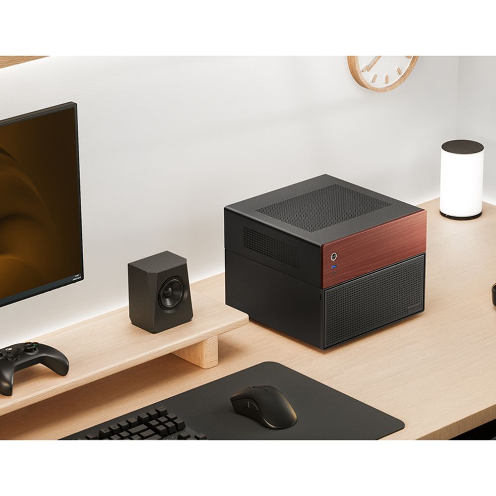 Jonsbo N4 Black | PCパーツ,PCケース,Micro-ATX対応ケース