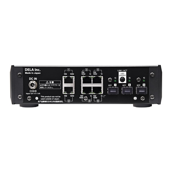 DELA S100/3-C オーディオ用ネットワークスイッチ | オーディオ