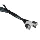 CBL-SAST-0826 70cm Slimline SAS x8 (LE) to 2x MiniSAS HD Cable Supemicro