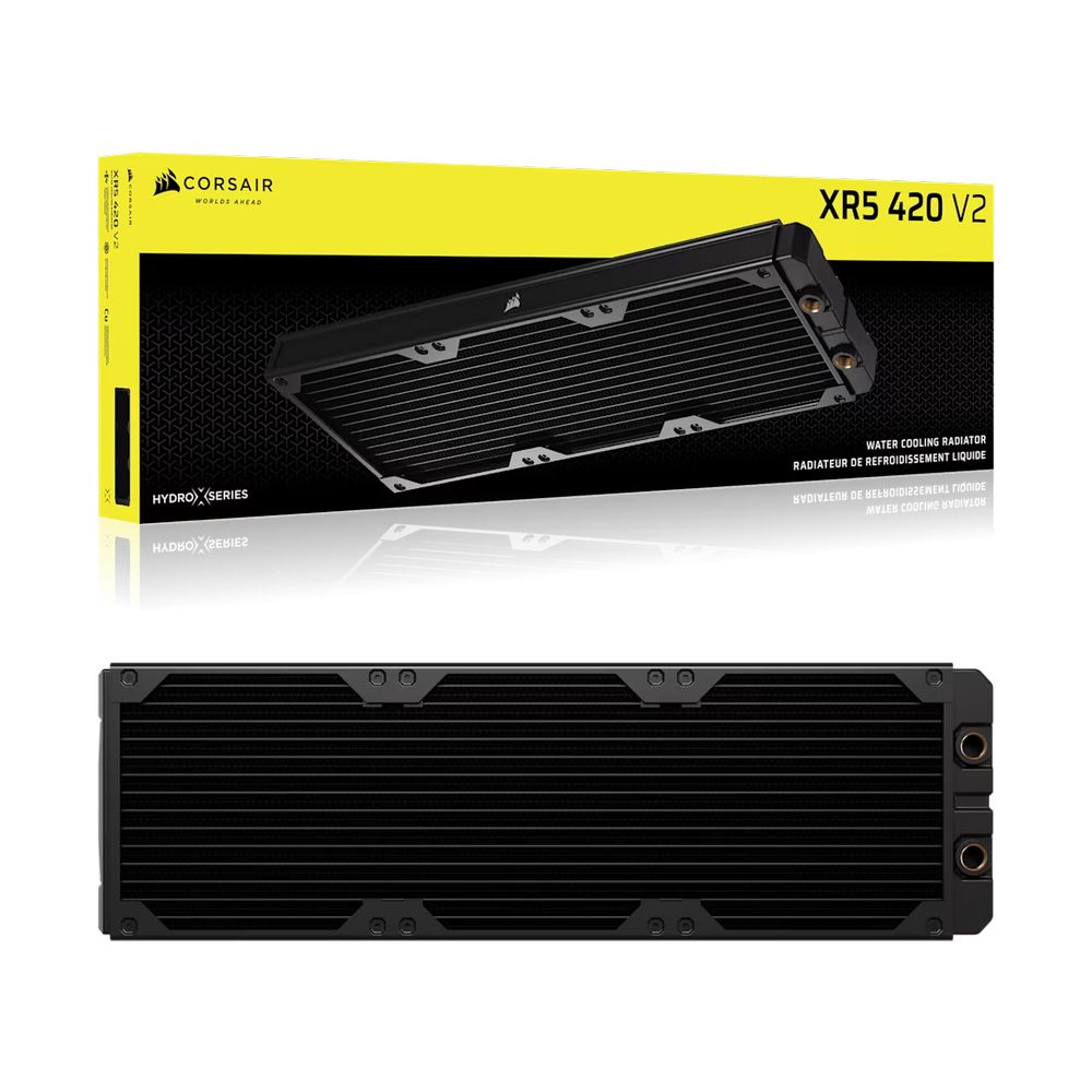 ��CORSAIR����������䥹�ڥ���륻���� 12/12��1/12���� CORSAIR Hydro X Series XR5 420 V2 Custom Cooling Radiator