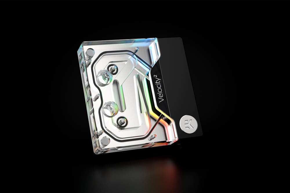 EK WaterBlocks EK-Quantum Velocity2 D-RGB - 1700 Nickel + Plexi