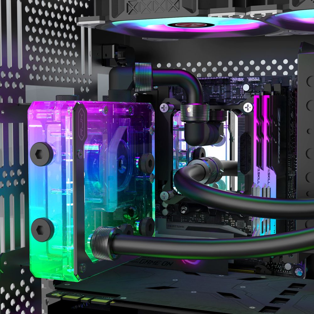 RAIJINTEK ACHERON 120 DDC RBW | 水冷パーツ,ポンプ,リザーバ一体型