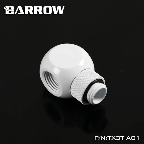 BARROW Rotary Metalic Cube Tee - 3Way White