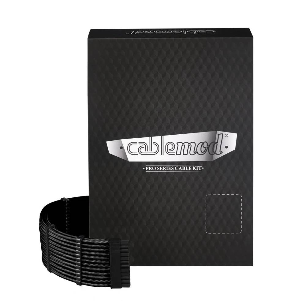 CableMod RT-Series PRO ModMesh Cable Kit for ASUS and Seasonic - BLACK (CM-PRTS-FKIT-NKK-R)