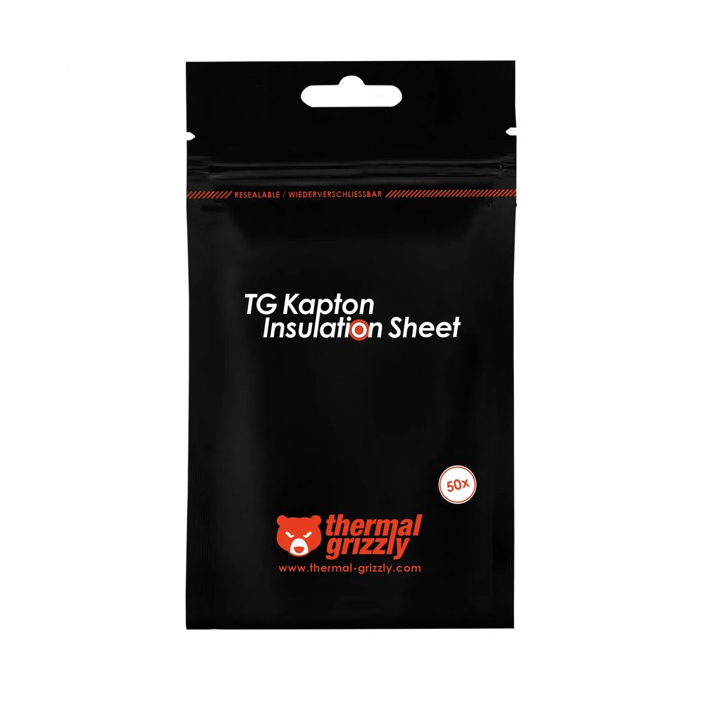 Thermal Grizzly TG Kapton Insulation Sheet (yellow)