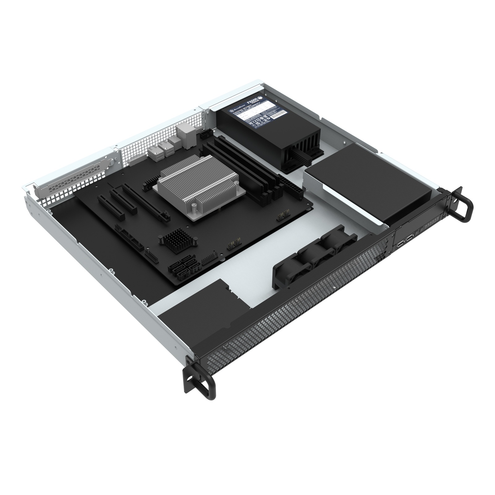�ڼ�󤻾��ʡ���Ǽ����ǧ�� SilverStone RM100 1U��å��ޥ���ȥ����С�������