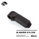 Bykski B-RD90-EXJ Fine 90 degree rotating black extension elbow Cooling rotary joint 30mm