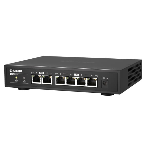 QNAP QSW-2104-2T スイッチングハブ 10/2.5 Gbps