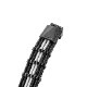 CableMod RT-Series Pro ModMesh Sleeved 12VHPWR PCI-e Cable for ASUS and Seasonic - Black / White (CM-PRTS-16P3-N60KKW-5PK-R)
