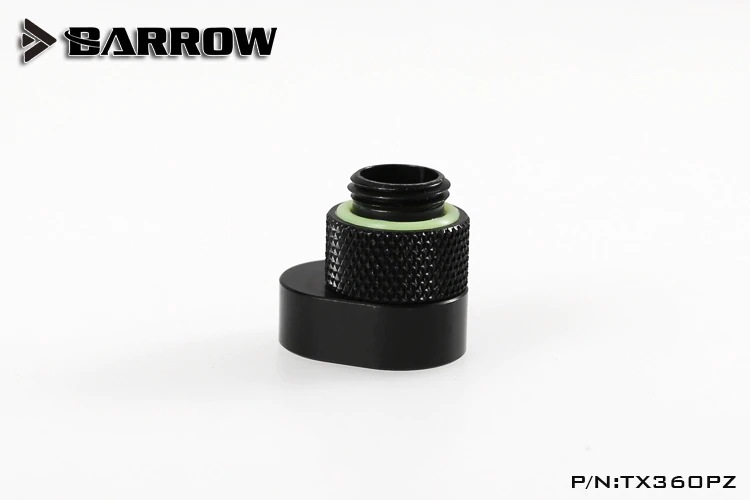 BARROW G1/4' 360��rotation offset adapter Black