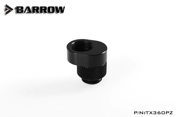 BARROW G1/4' 360��rotation offset adapter Black