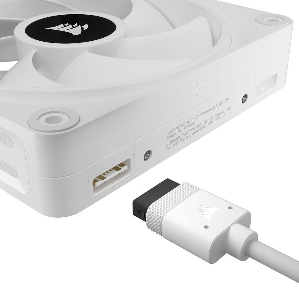CORSAIR iCUE LINK QX120 RGB WHITE Starter Kit (ファン3個