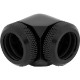 CORSAIR Hydro X Series XF Hardline 90�� 14mm OD Fitting Twin Pack - Black