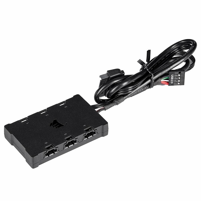 CORSAIR QL140 RGB White 140mm PWM �ǥ奢��ե��󥭥å�