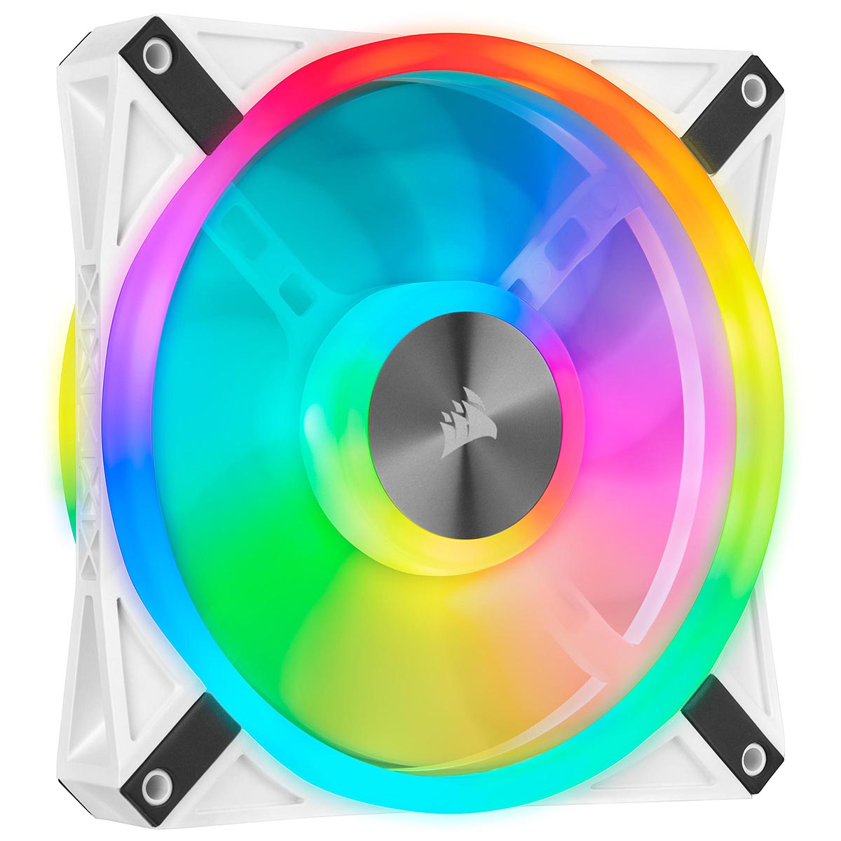 CORSAIR QL140 RGB White 140mm PWM �ǥ奢��ե��󥭥å�