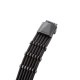 CableMod RT-Series Pro ModMesh Sleeved 12VHPWR PCI-e Cable for ASUS and Seasonic - BLACK (CM-PRTS-16P3-N60KK-5PK-R)