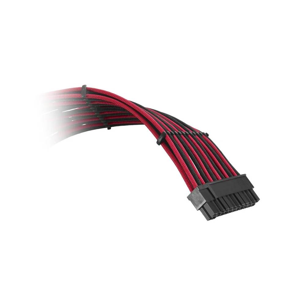 CableMod Classic ModFlex E-Series Cable Kit for EVGA G5 / G3 / G2 / P2 / T2 - BLACK / RED (CM-EV2-CKIT-KKR-R)