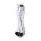 CableMod RT-Series Pro ModMesh Sleeved 12VHPWR PCI-e Cable for ASUS and Seasonic - WHITE (CM-PRTS-16P3-N60KW-5PW-R)