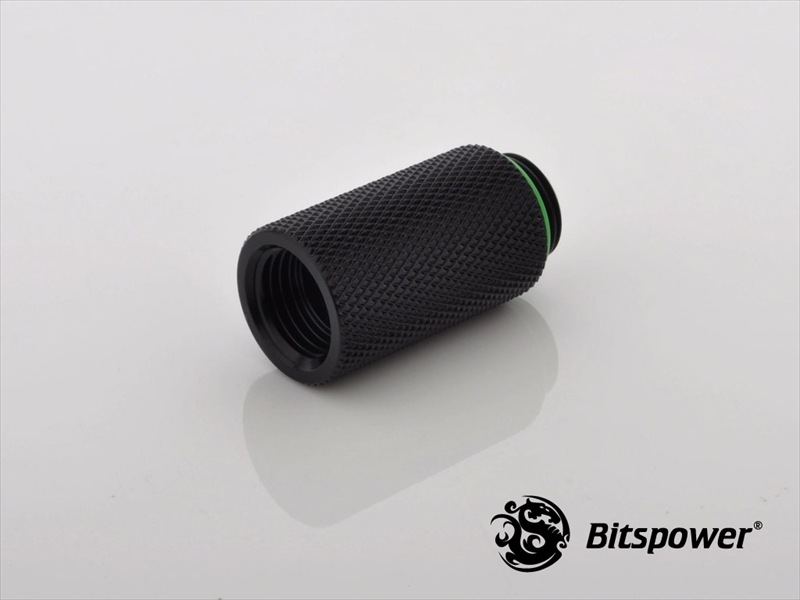 Bitspower G1/4" Matt Black IG1/4" Extender-30MM