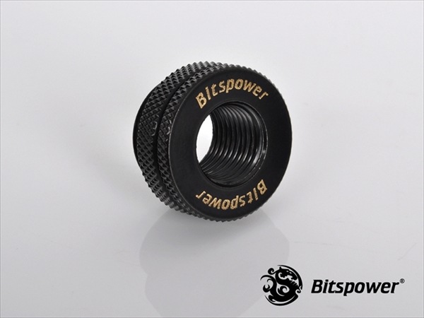 Bitspower G1/4" Matt Black CaseTop Water-Fill SET