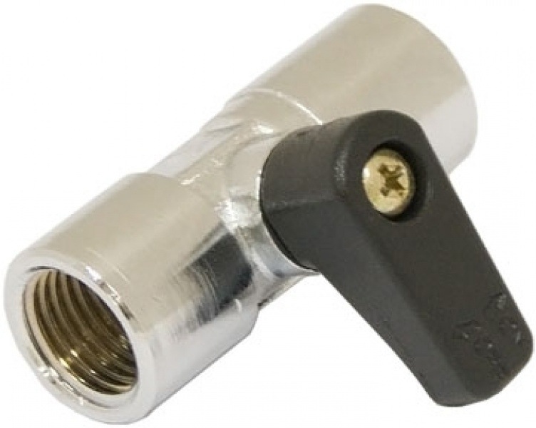 aquacomputer Ball valve internal thread G 1/4 without fittings