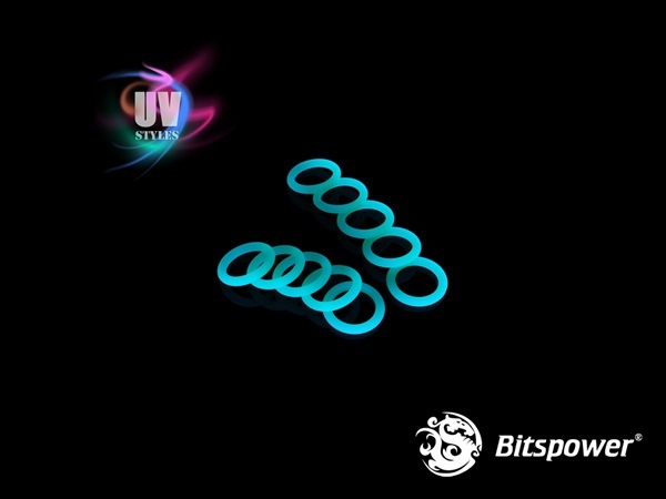 Bitspower UV-Reactive O-Ring Set For G1/4" UV Green