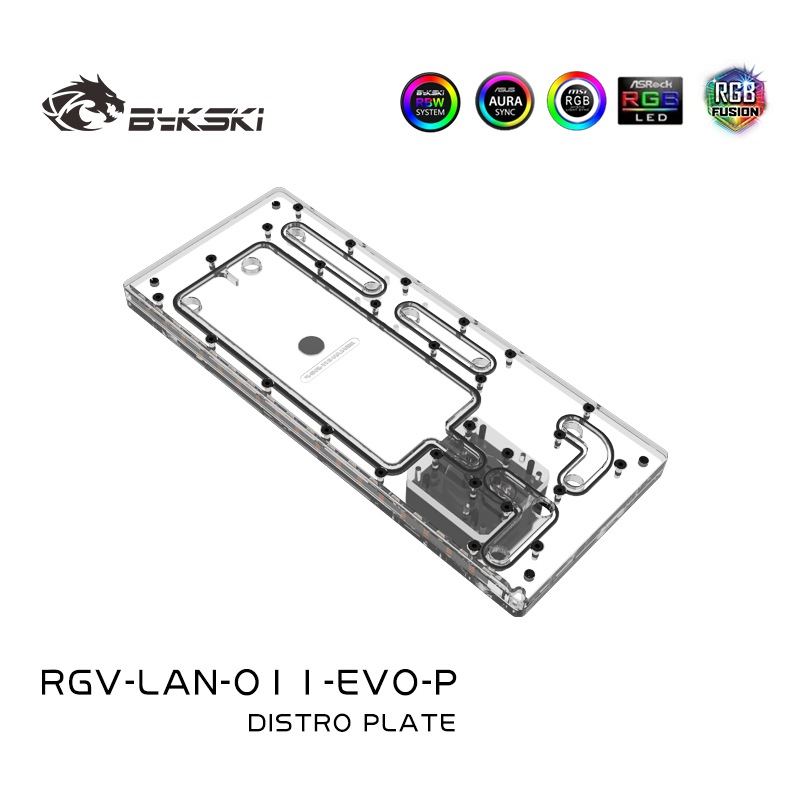 Bykski RGV-LAN-O11-EVO-P DISTRO PLATE