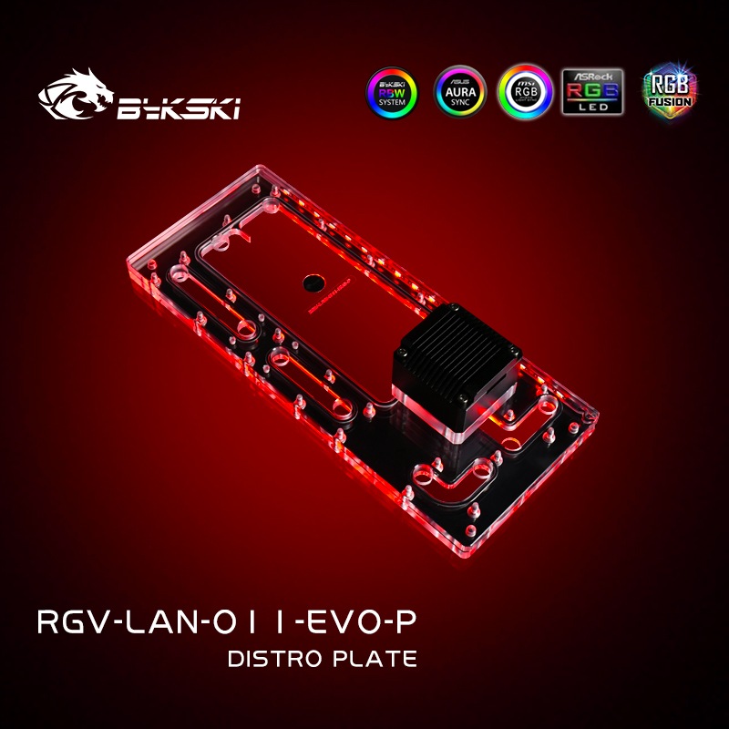 Bykski RGV-LAN-O11-EVO-P DISTRO PLATE