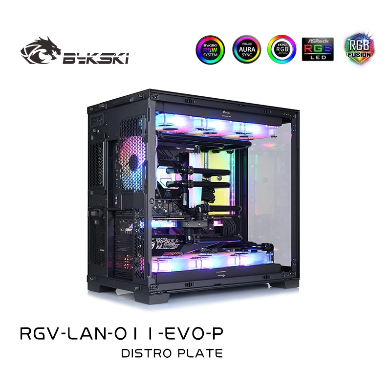 Bykski RGV-LAN-O11-EVO-P DISTRO PLATE