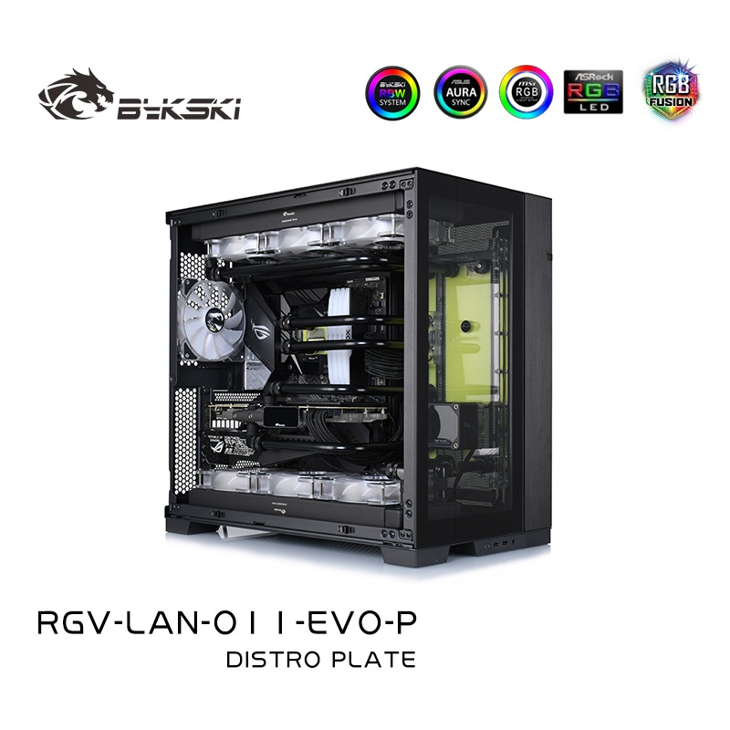 Bykski RGV-LAN-O11-EVO-P DISTRO PLATE