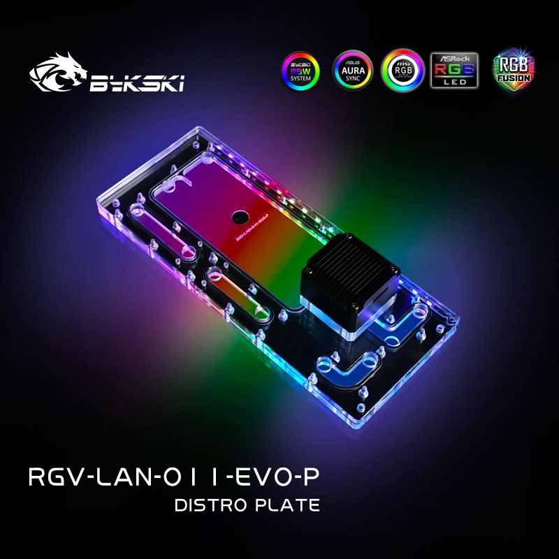 Bykski RGV-LAN-O11-EVO-P DISTRO PLATE