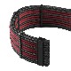 CableMod PRO ModMesh C-Series RMi & RMx Cable Kit - BLACK / BLOOD RED (CM-PCSR-FKIT-NKKBR-R)
