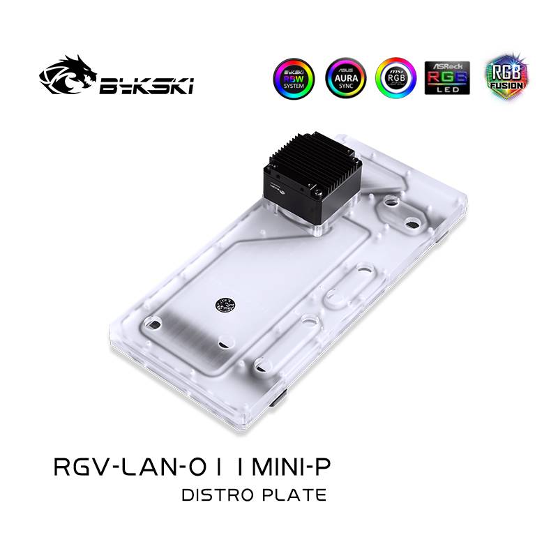 Bykski RGV-LAN-O11MINI-P DISTRO PLATE